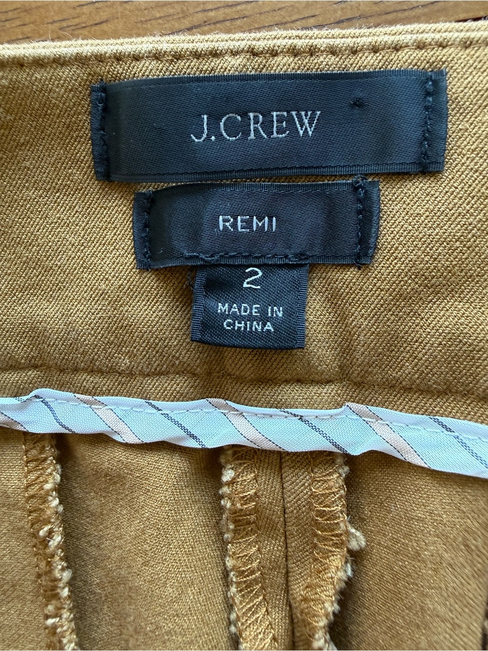 J. Crew Remi Ankle Pants Mustard - Picture 6 of 14
